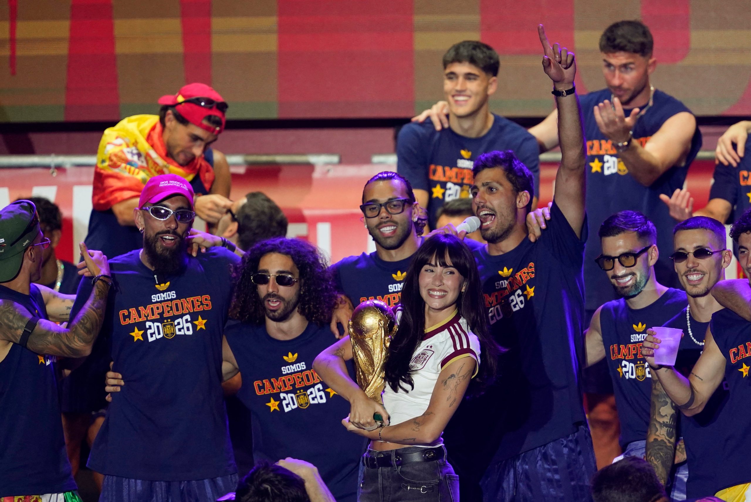 Las celebraciones de los campeones del mundo 2026, en imágenes