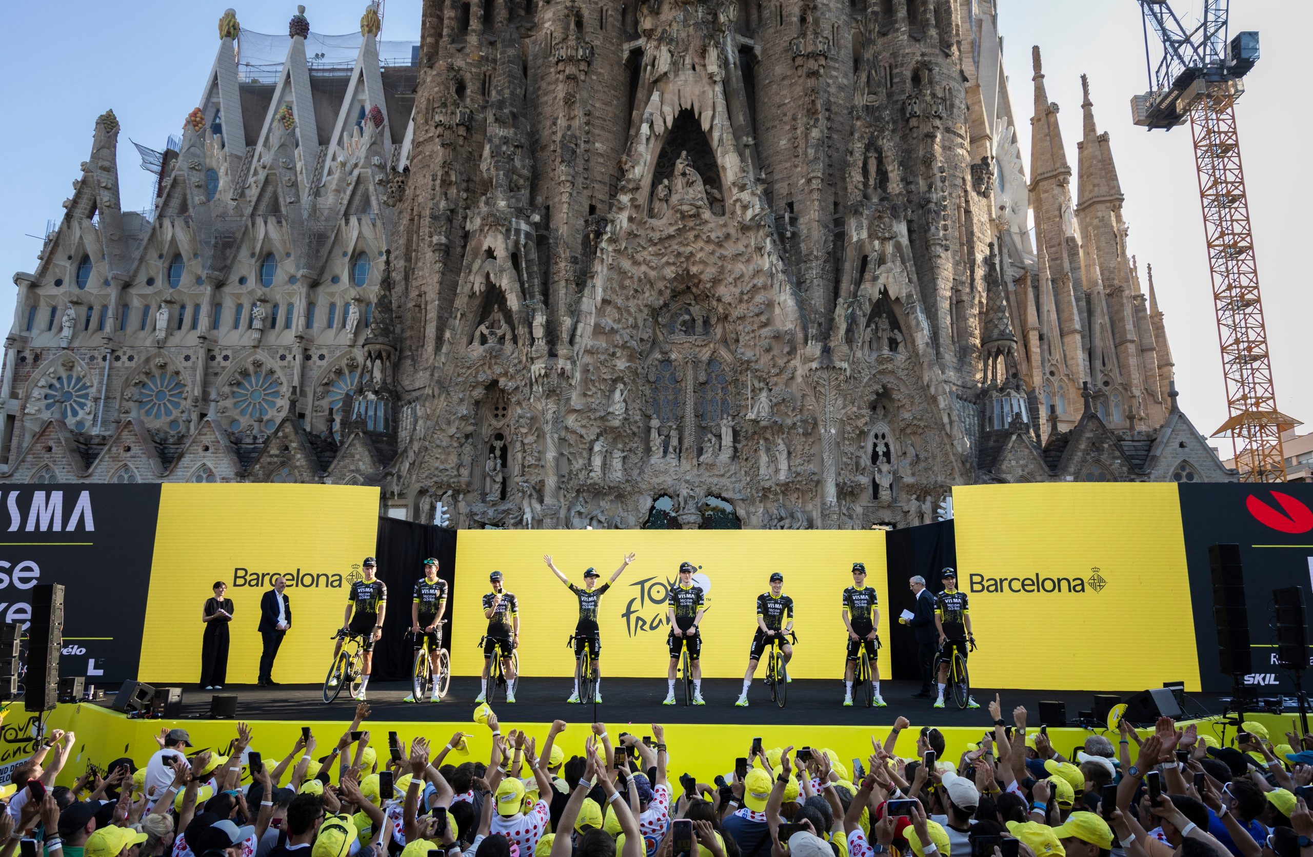 Los aficionados al ciclismo en Barcelona: “Que venga el Tour de Francia es como ir al mundial de fútbol”