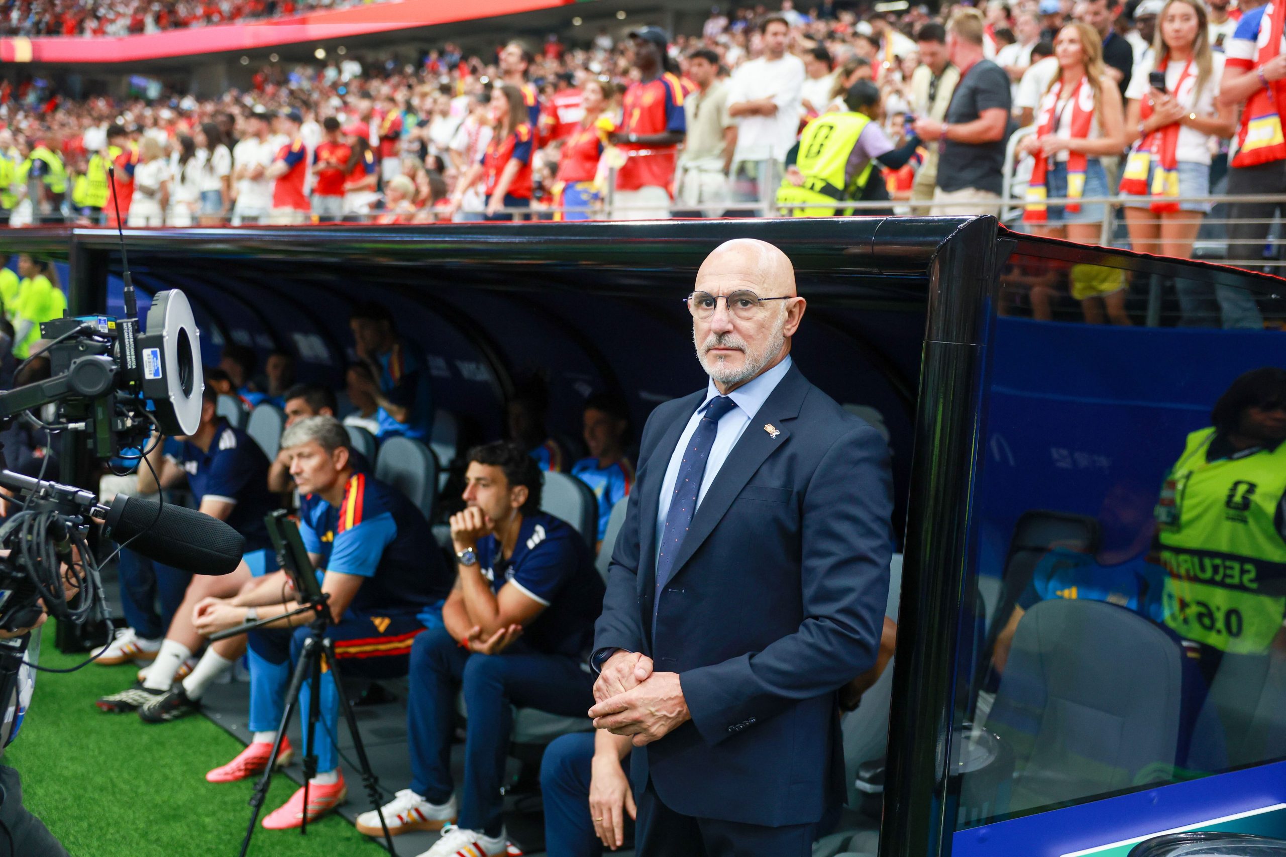 De la Fuente, tras el triunfo ante Portugal: “A Merino iría a recogerle en brazos a su casa”