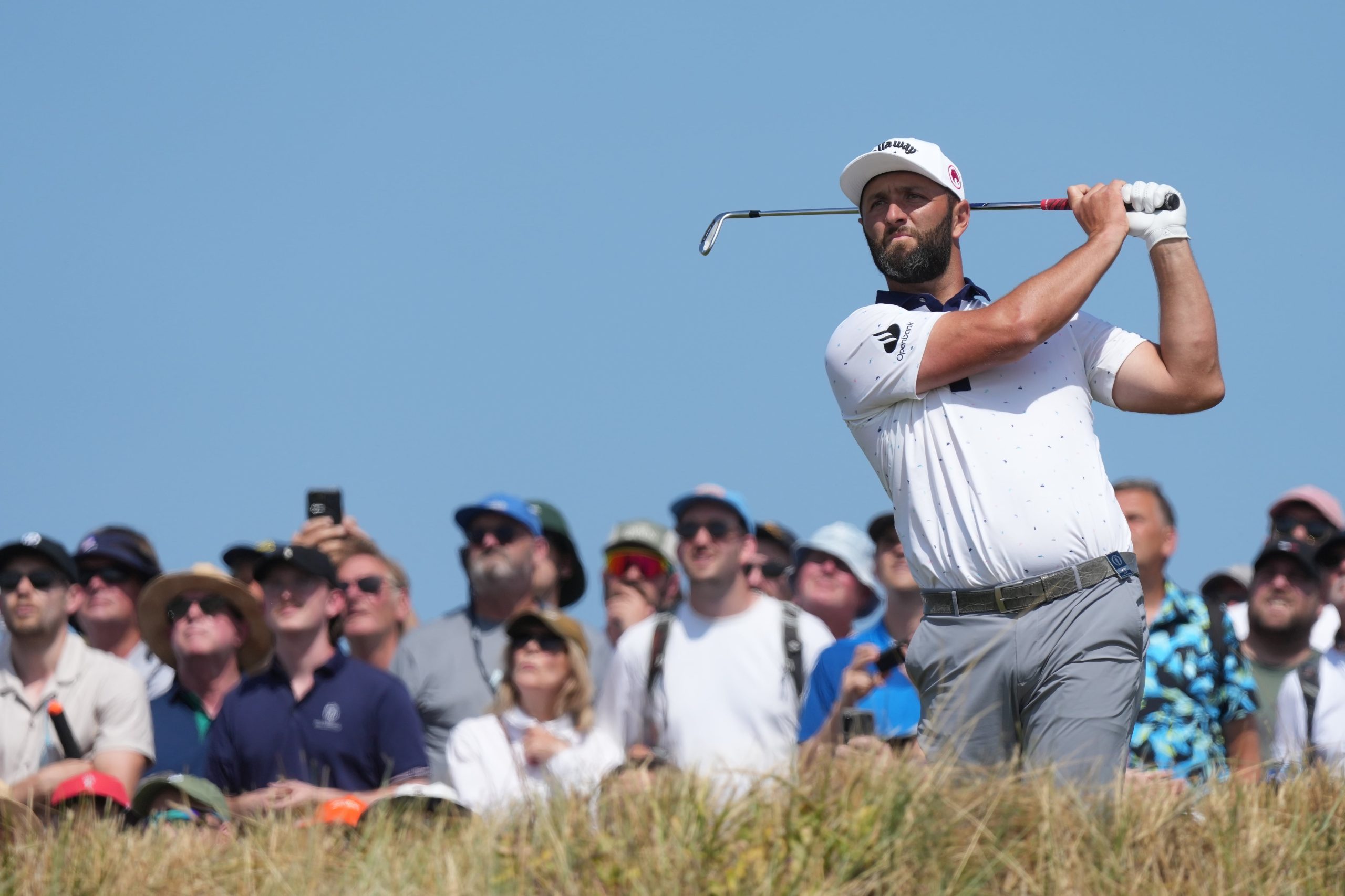 Jon Rahm lidera la escalera española en el ardiente Royal Birkdale