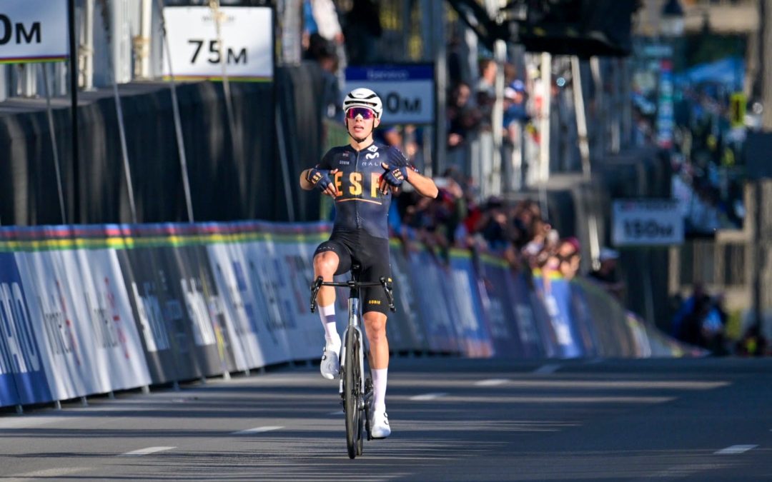 Benjamín Noval lidera el ‘boom’ del joven ciclismo español en los Mundiales de Montreal