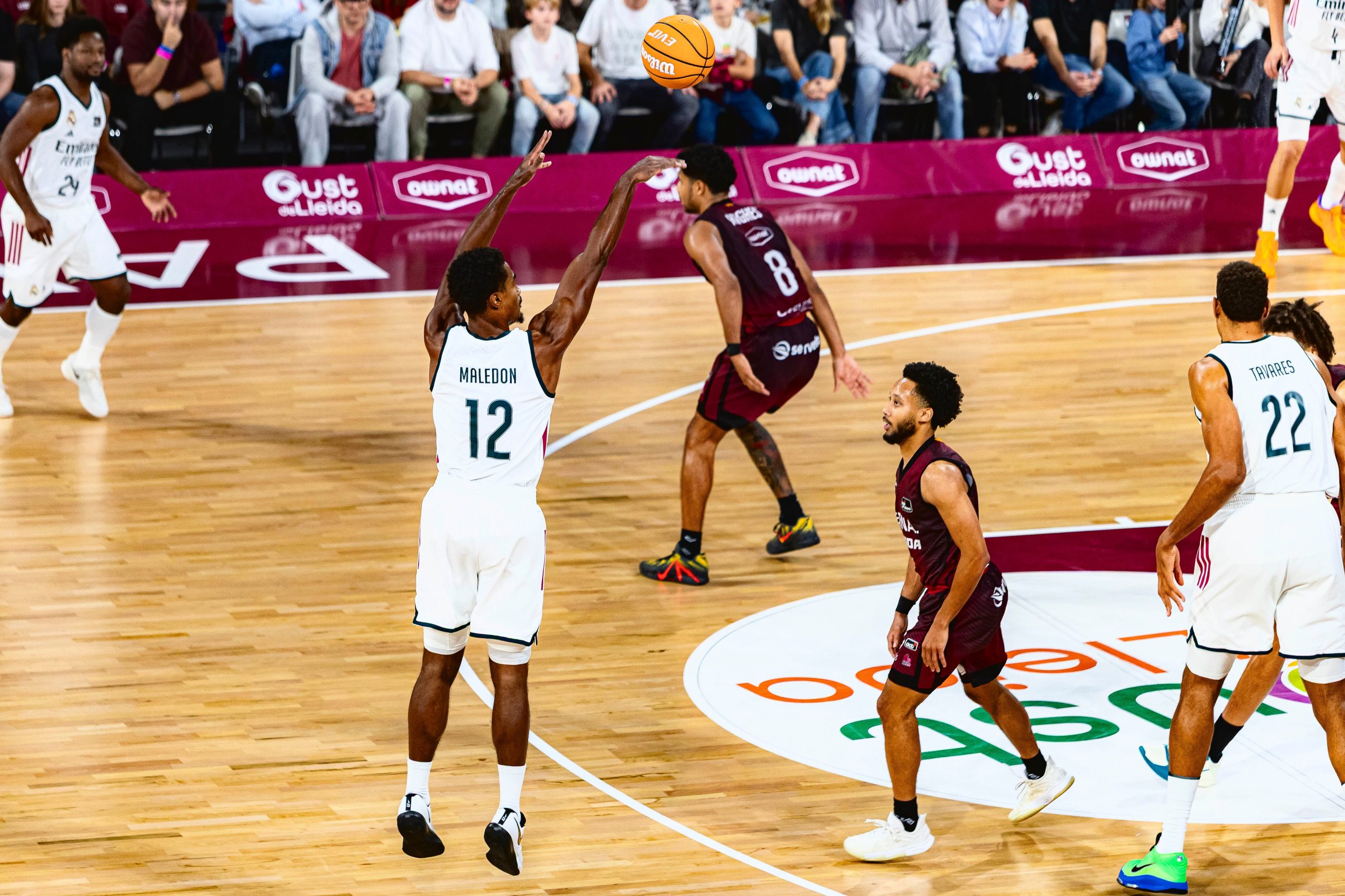 El Real Madrid bate el récord de triples en un partido de la ACB: 24